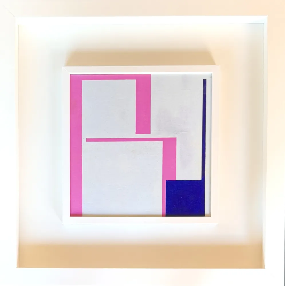 Geen Techniek Munari - Bruno Munari (1907-1998) - Negativo-Positivo - Oil on wood panel - 1951