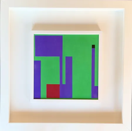 Geen Techniek Munari - Bruno Munari (1907-1998) - Oil on wood panel - 1951