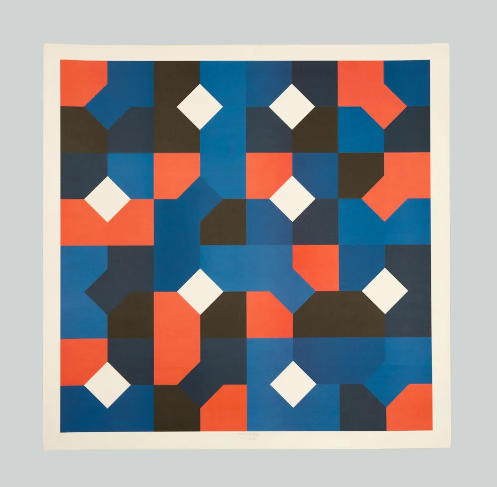 Lithografie Munari - Curve di Peano