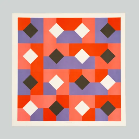 Lithografie Munari - Curve di Peano