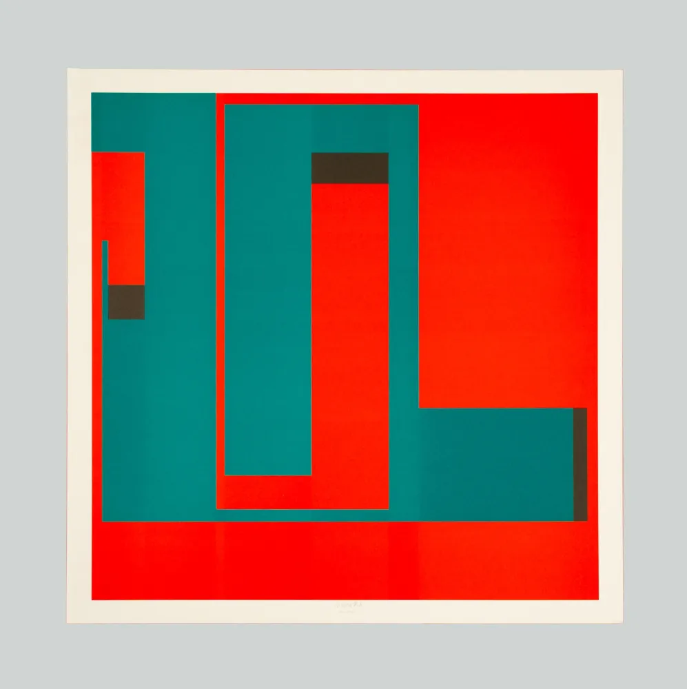 Lithografie Munari - Positivo negativo