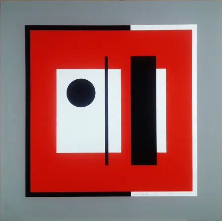 Zeefdruk Munari - Senza titolo 