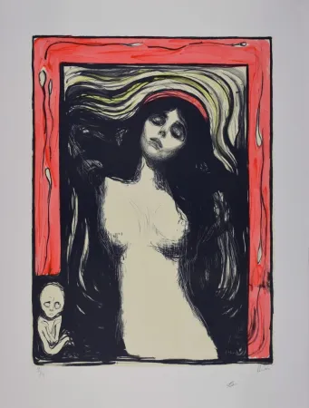 Lithografie Munch - La Madone / Madonna - 1895