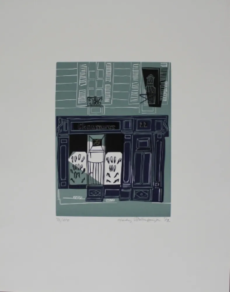 Zeefdruk Mündinger - Fassade