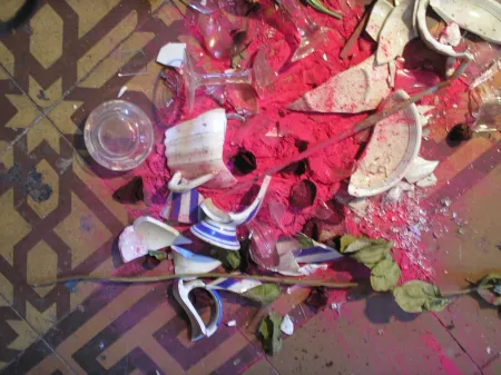 Zeefdruk Muñoz - Bodegons trencats 5