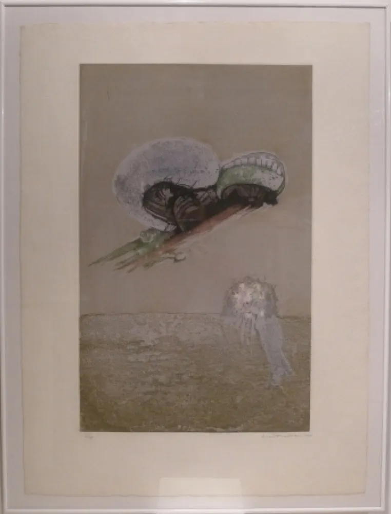 Ets En Aquatint Muñoz - Composición I