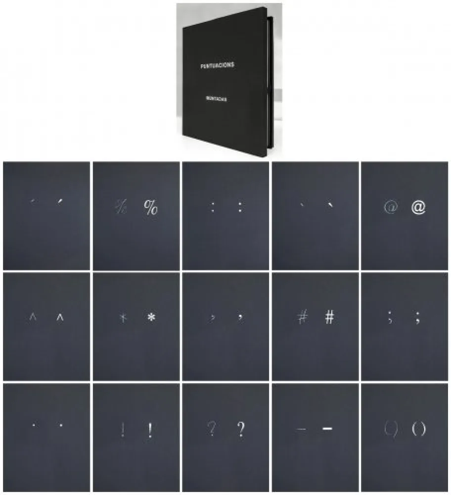 Lithografie Muntadas - Puntuacions