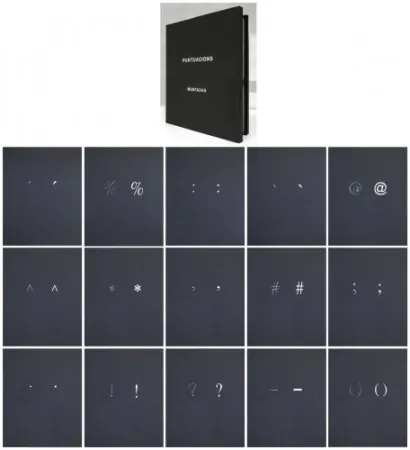 Lithografie Muntadas - Puntuacions