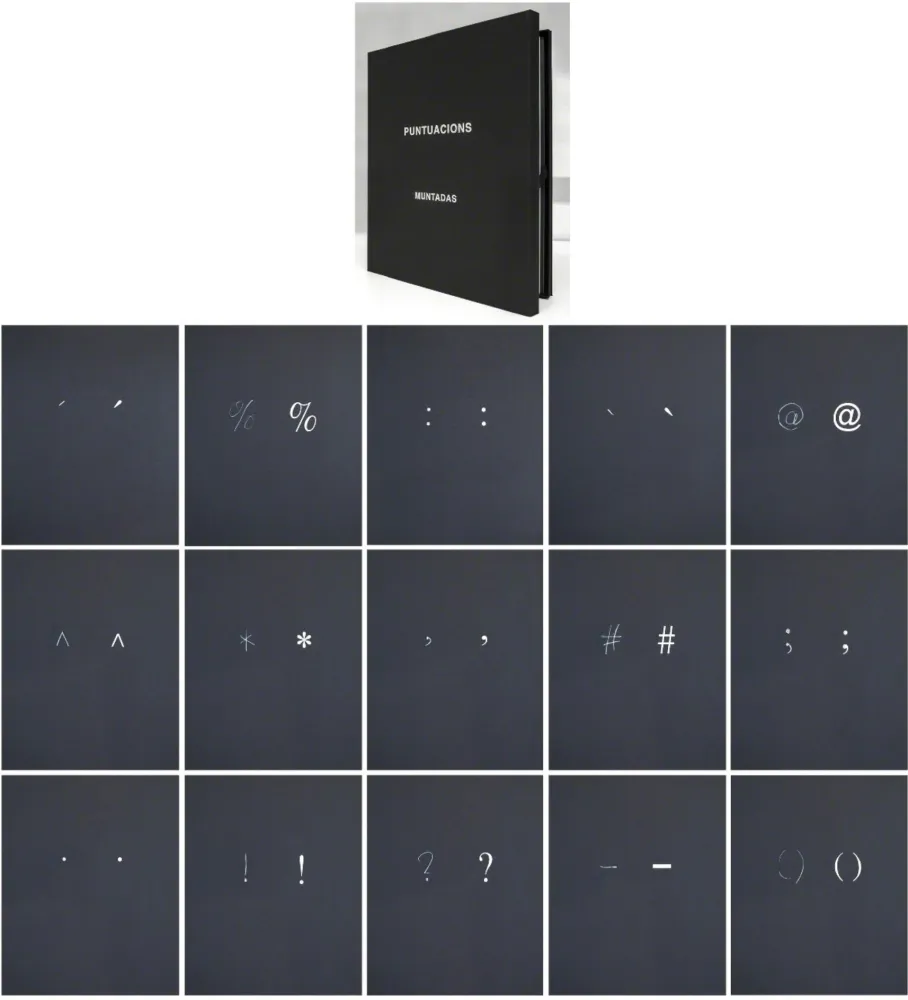 Lithografie Muntadas - Puntuacions