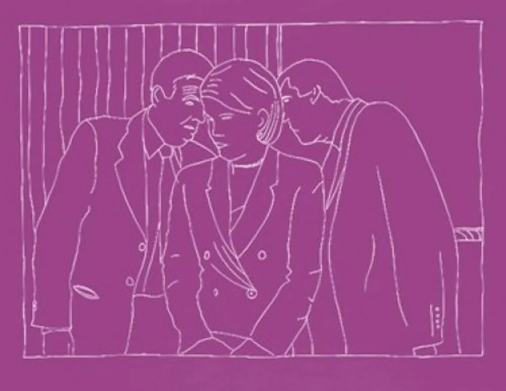 Lithografie Muntadas - Trio