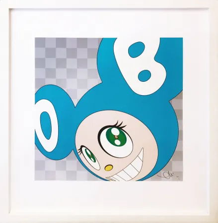 Lithografie Murakami - AND THEN . . . (AQUA BLUE)