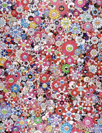 Lithografie Murakami - Dazzling circus: Embrace peace and darkness within thy heart