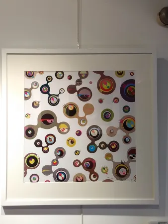 Lithografie Murakami - Jellyfish Eyes white