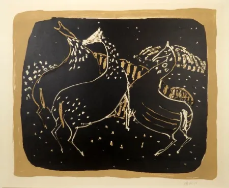 Lithografie Music - Cavallini