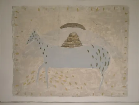 Lithografie Music - Cavallino Azzurro