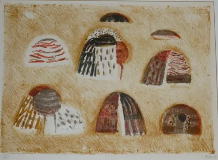 Lithografie Music - Femmes dalmates