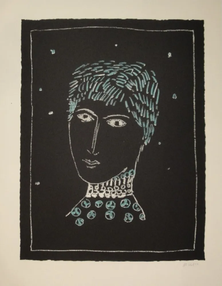 Lithografie Music - Ida