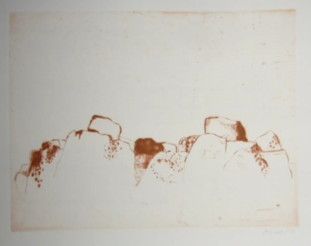 Ets En Aquatint Music - Jardins