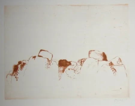 Ets En Aquatint Music - Jardins