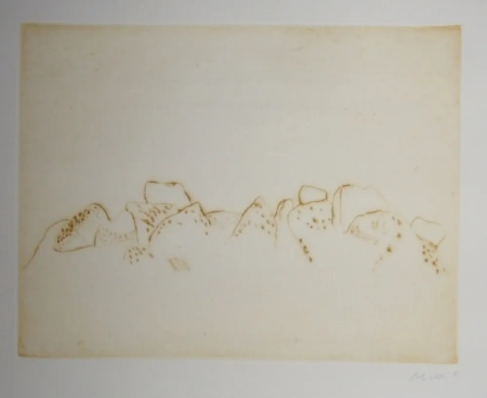 Ets En Aquatint Music - Jardins