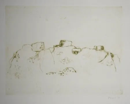 Ets En Aquatint Music - Jardins