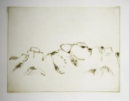 Ets En Aquatint Music - Jardins