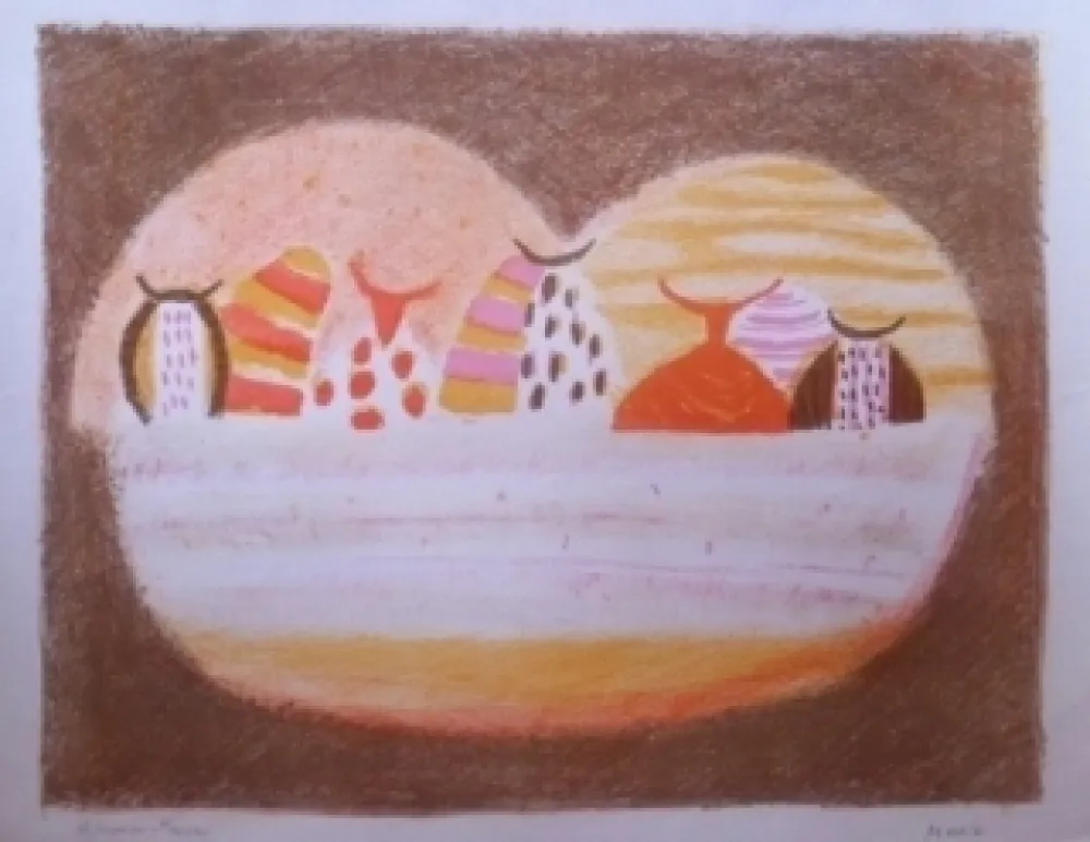 Lithografie Music - LE BAC