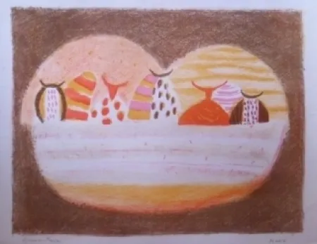 Lithografie Music - LE BAC