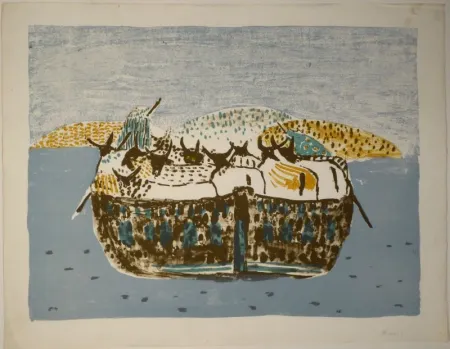 Lithografie Music - Le Bac