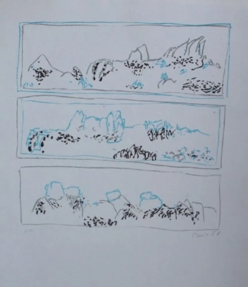 Lithografie Music - Senza titolo