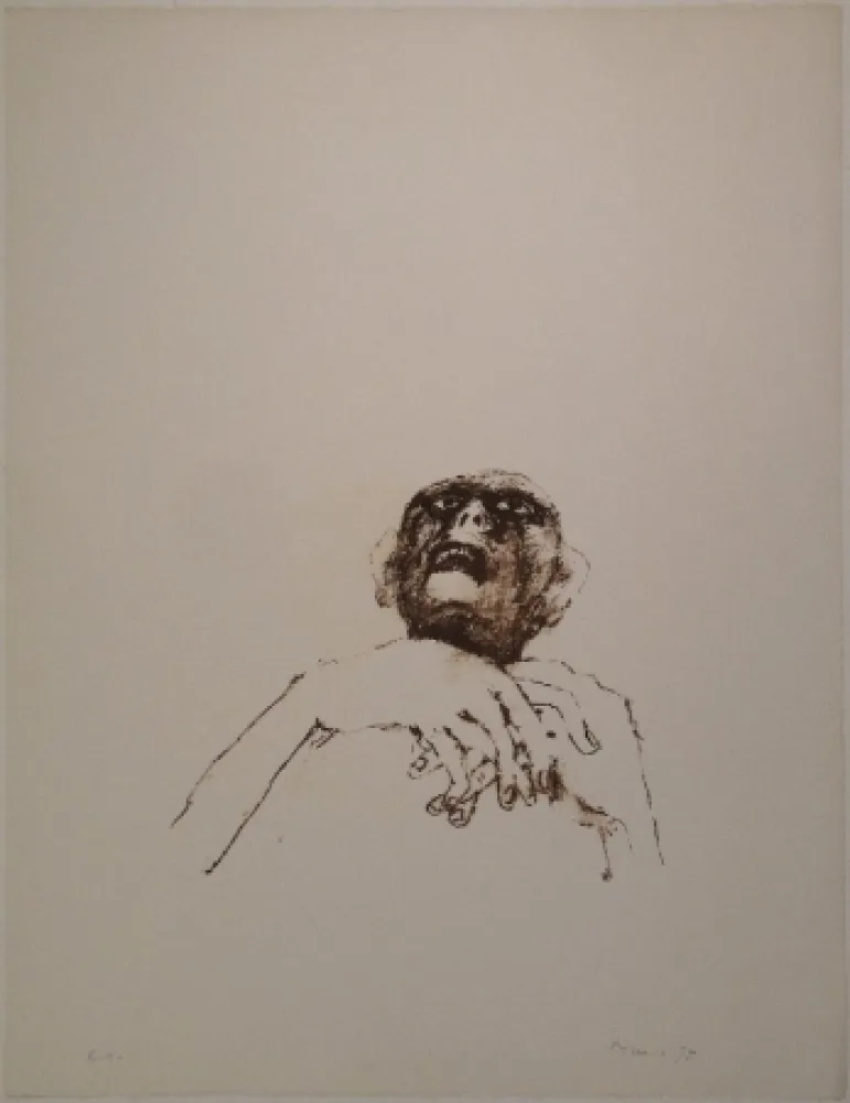 Lithografie Music - Wir sind nicht die Letzten / Nous ne sommes pas le derniers