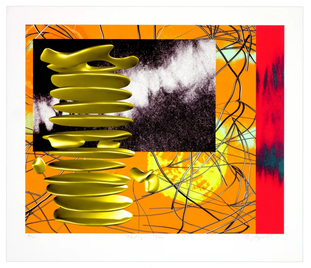 Lithografie Myrvold - Snow crash