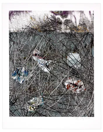 Lithografie Myrvold - Winter Clouds I