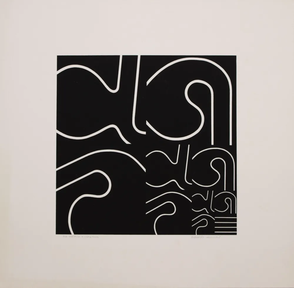 Zeefdruk Nannucci - Untitled