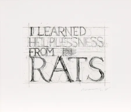 Ets Nauman - I Learned Helplessness from Rats
