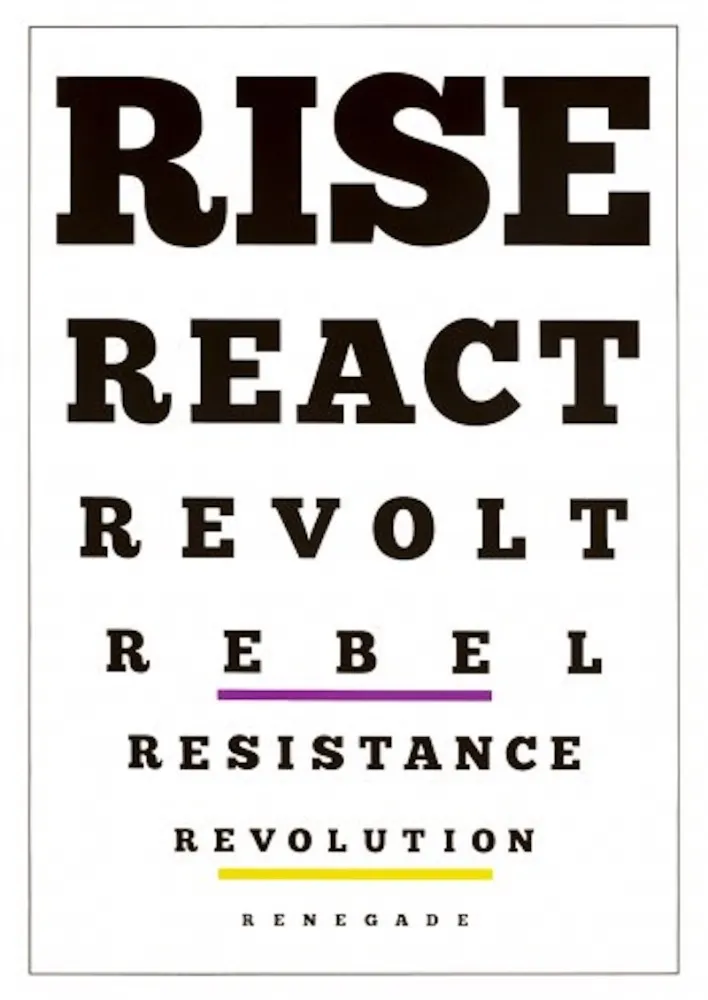 Lithografie Navarro - Carta Visual (Rise)