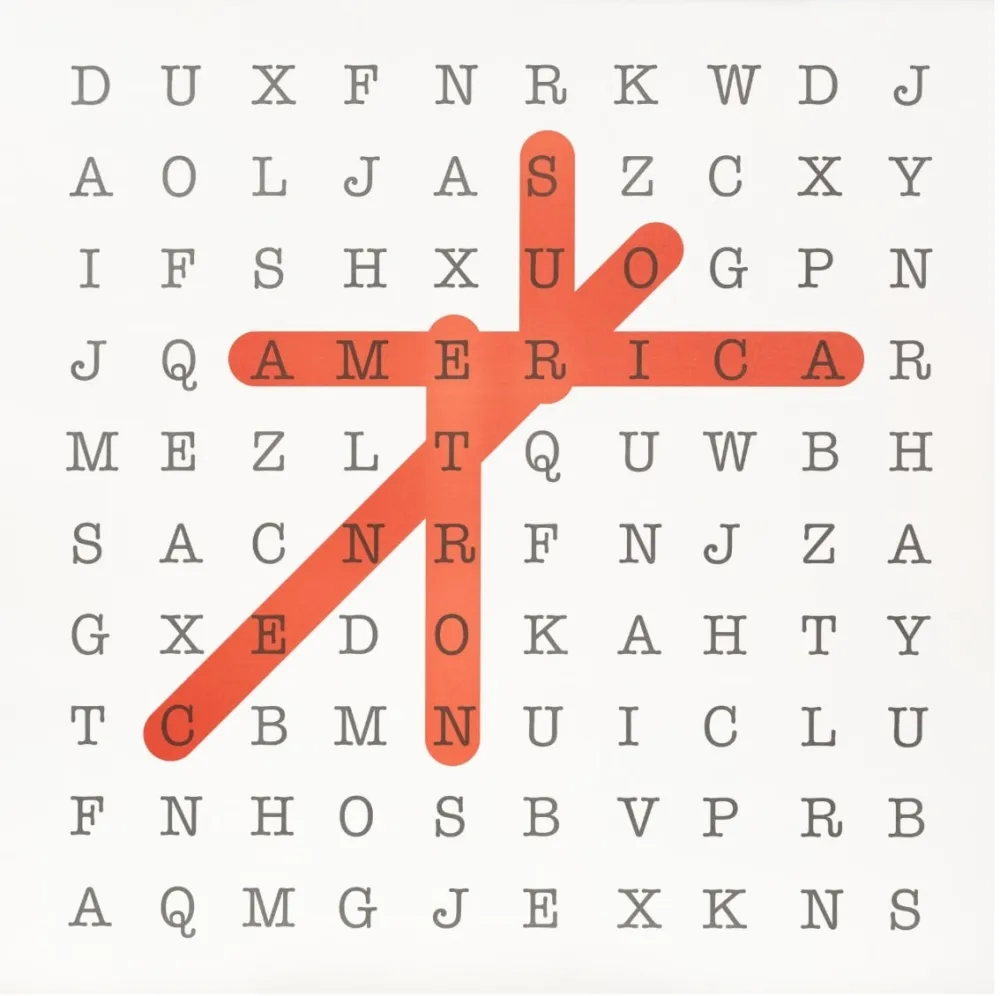 Lithografie Navarro - Sopa de letras