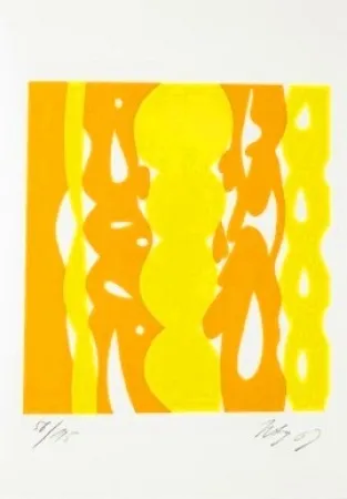 Lithografie Nay - Jean Cassou: vingt-deux poèms