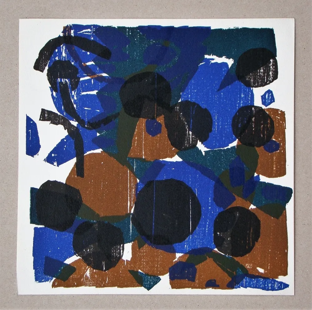 Houtsnede Nay - Untitled