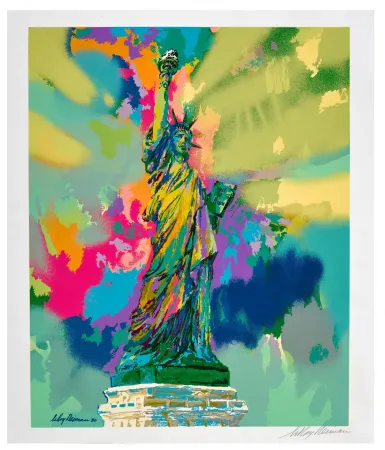 Zeefdruk Neiman - Lady Liberty