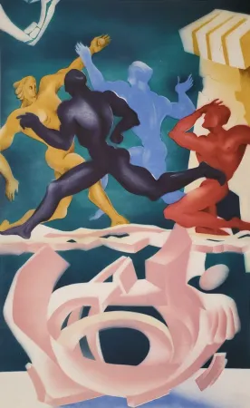 Lithografie Neizvestny - The tribe of Simeon