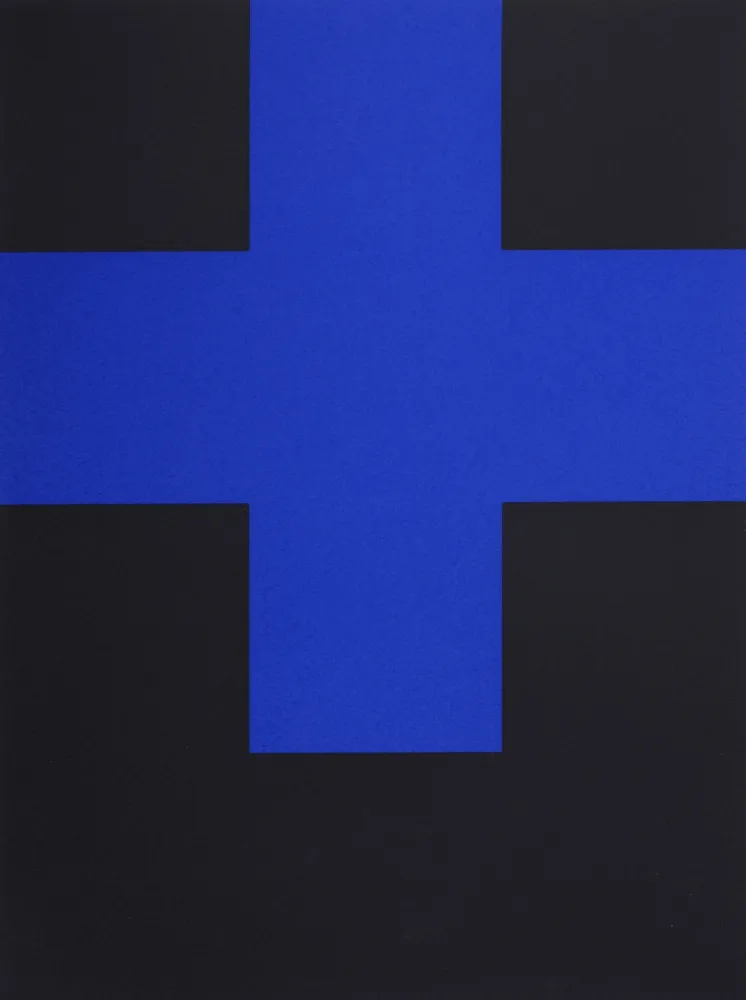 Zeefdruk Nemours - Composition I, 1989