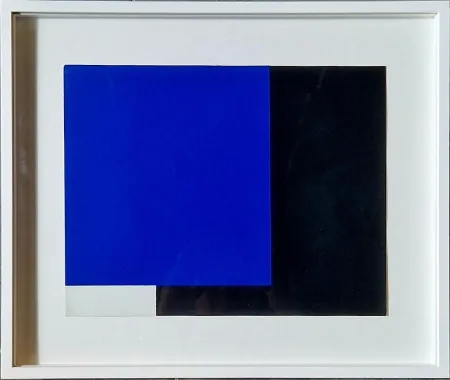 Zeefdruk Nemours - Espace bleu