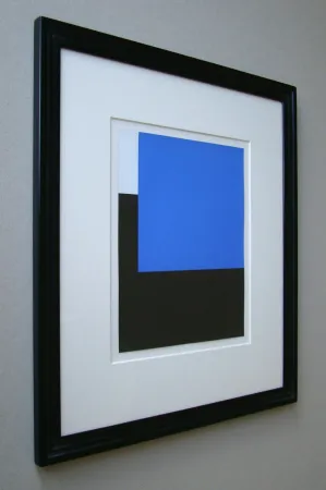 Zeefdruk Nemours - Espace bleu