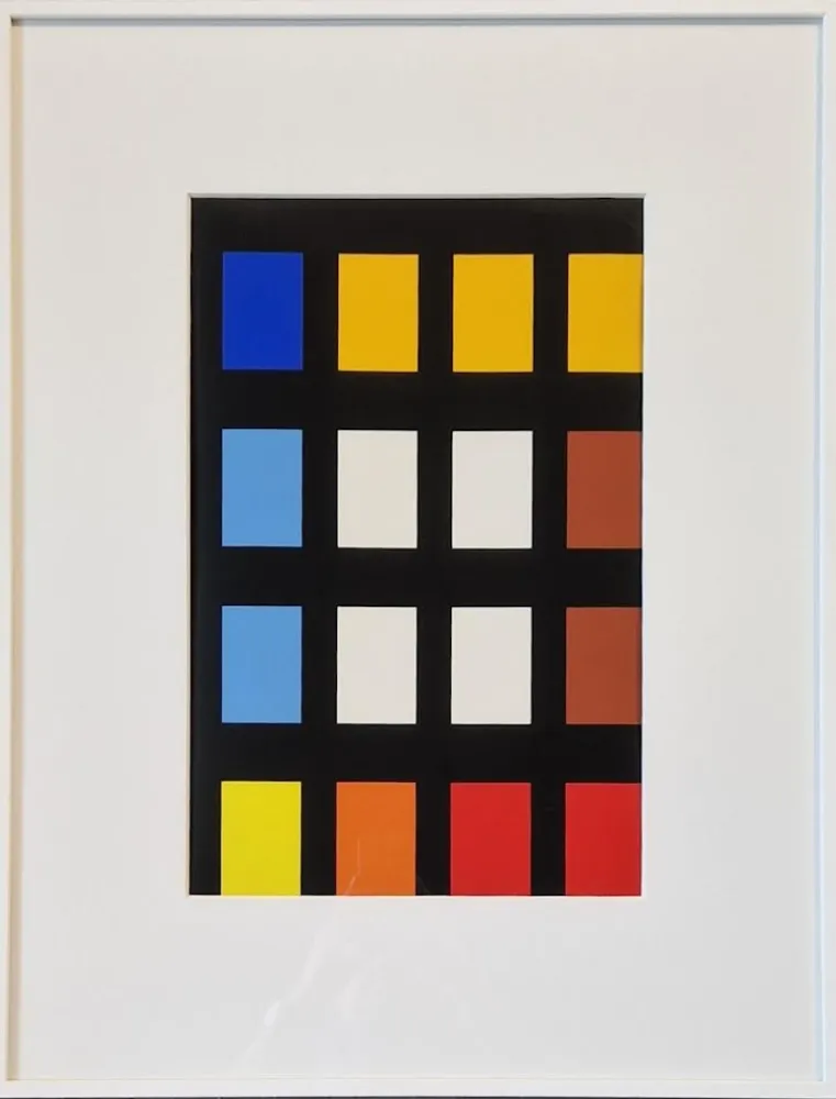 Zeefdruk Nemours - L'ondulatoire II