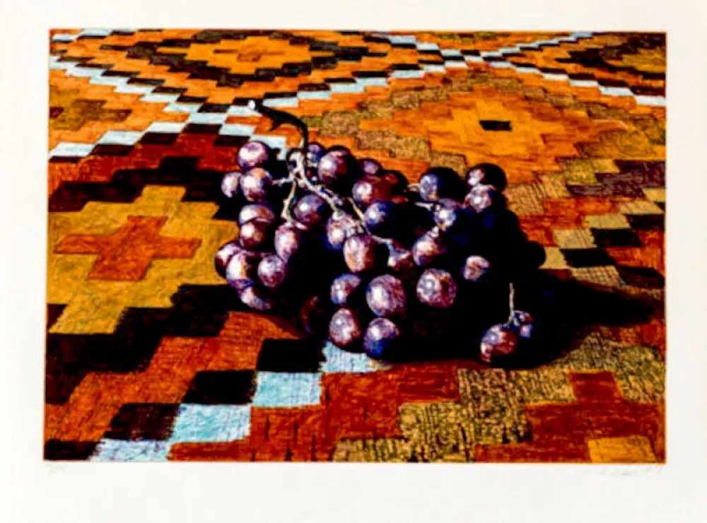 Zeefdruk Nesbitt - Grapes