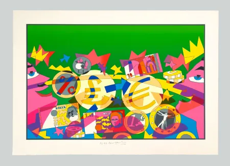 Zeefdruk Nespolo - Euro