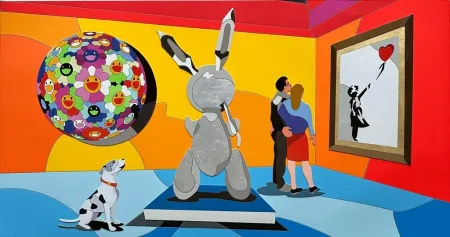 Zeefdruk Nespolo - Inflatable Jeff