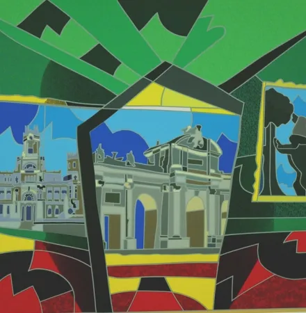 Zeefdruk Nespolo - Madrid