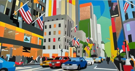 Zeefdruk Nespolo - National treasures